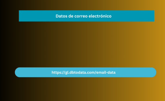 Datos de correo electrónico