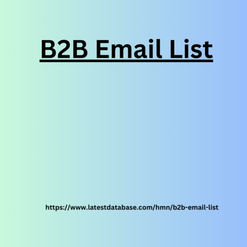 B2B Email List