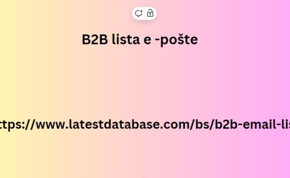 B2B lista e -pošte