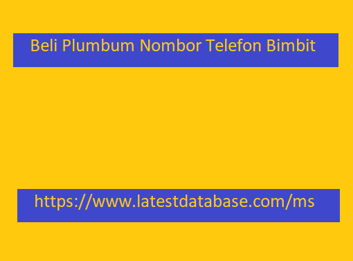 Beli Plumbum Nombor Telefon Bimbit