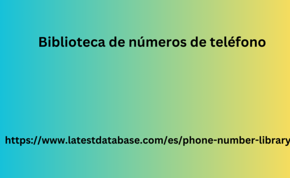 Biblioteca de números de teléfono