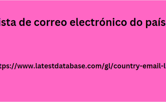 Lista de correo electrónico do país