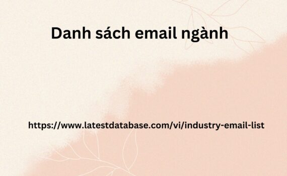 Danh sách email ngành