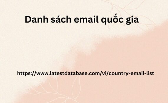 Danh sách email quốc gia