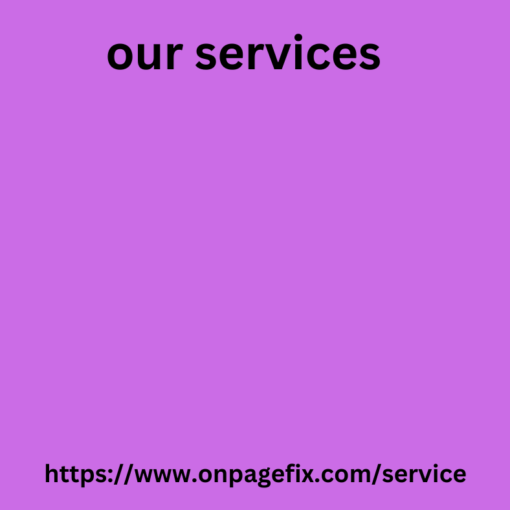 Our Services