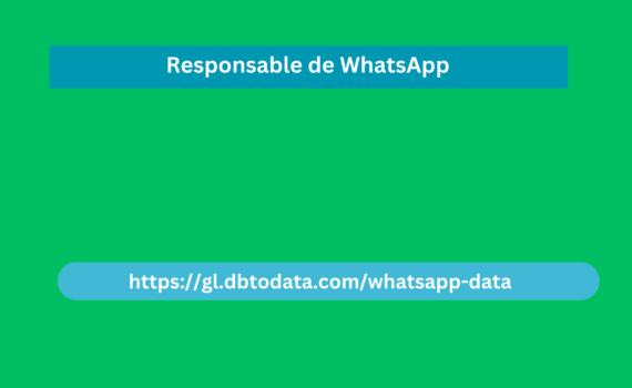 Responsable de WhatsApp