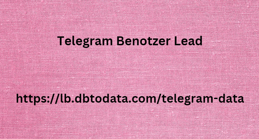 Telegram Benotzer Lead