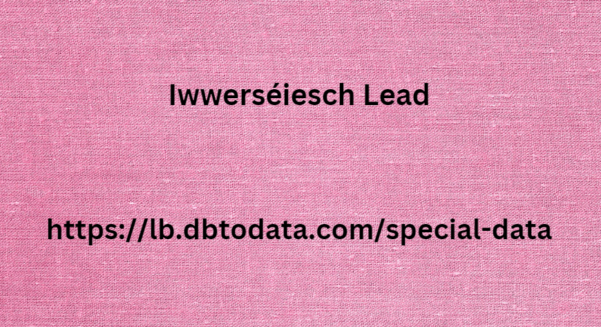 Iwwerséiesch Lead