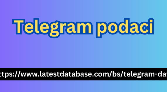 Telegram podaci