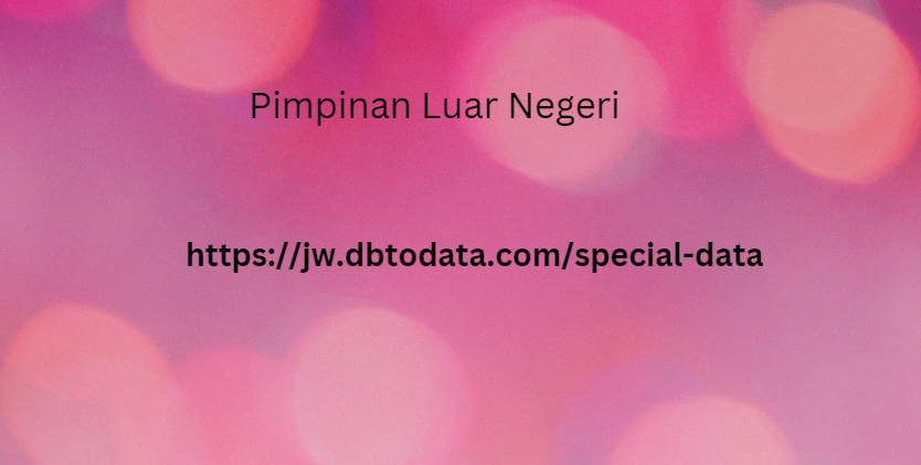 Pimpinan Luar Negeri