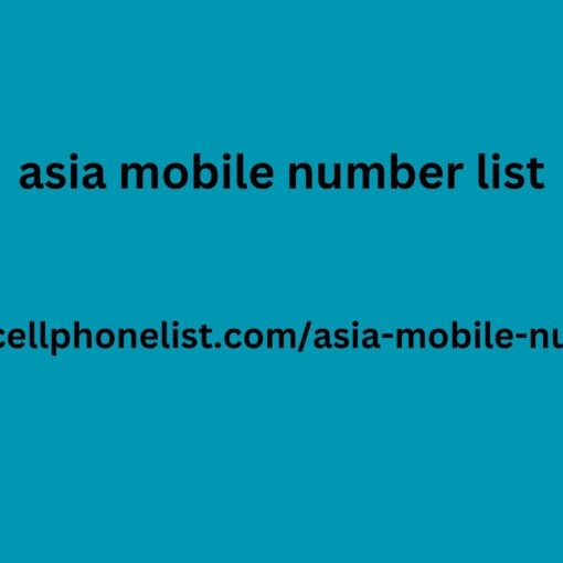 asia mobile number list