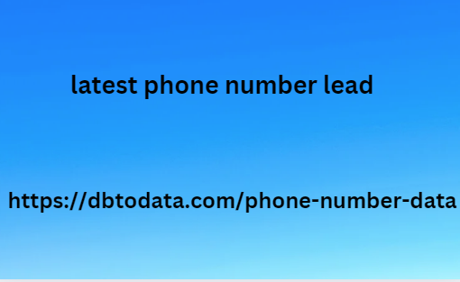 latest phone number lead