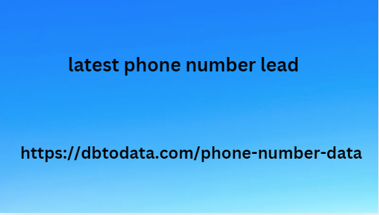 latest phone number lead