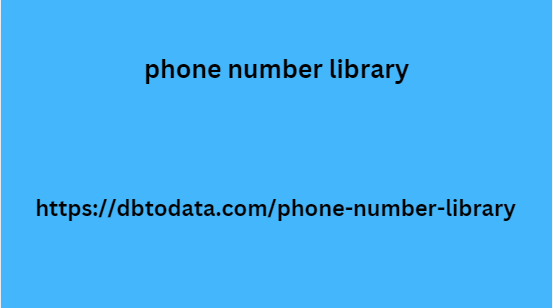 phone number library