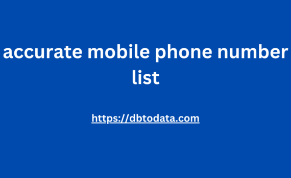 accurate mobile phone number list