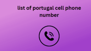 list of portugal cell phone number