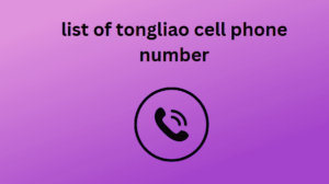 list of tongliao cell phone number